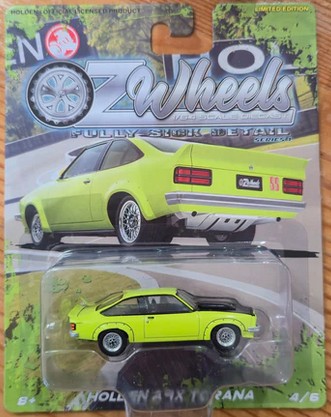 OZ Wheels 1/64 Holden A9X Torana 'Fully Sick Detail - Series 1' image