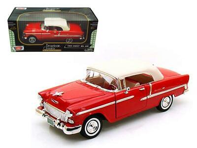 Motormax 1/18 Chevrolet Bel Air Soft Top 1955 - Red image
