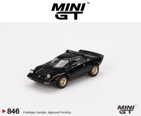 Mini GT 1/64 Lancia Stratos HF Stradale Nero image