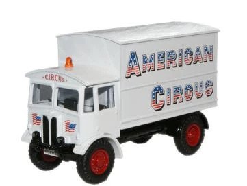 Oxford  1/76 AEC Matador Box American Circus image
