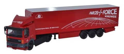 Oxford  1/76 DAF 85 40Ft Box Trailer - Royal Mail  image