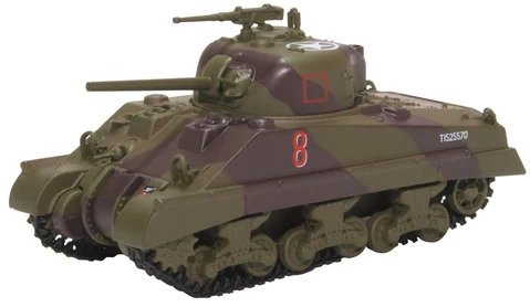 Oxford  1/76 Sherman Tank MkIII 18th Army 4th NZ Brigade image