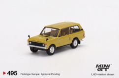 Mini GT 1/64 Range Rover 1971 Bahama Gold image