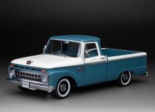 SunStar 1/18 Ford F-100 Custom Pick-up 1965 Blue image