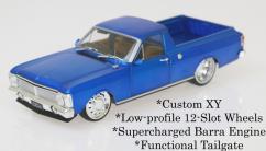 DDA 1/24 Ford XY Custom Ute Barra Engine Blue image