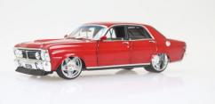 DDA 1/24 Ford XY Falcon Custom Super Charged Barra Engine Candy Red image