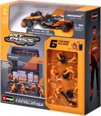 Bburago 1/43 McLaren MCL38 F1 Pit Stop Miami Grand Prix 2024 image