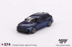 Mini GT 1/64 Audi ABT RS6-R Navana Metallic Blue image