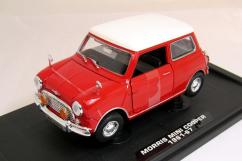 Motormax 1/18  Morris Mini Cooper (Old Shape) 1961-67 image