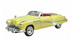 Motormax 1/18 Buick Roadmaster Convertible 1949 - Yellow image