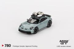 Mini GT 1/64 Porsche 911 Dakar Shade Green Metallic image