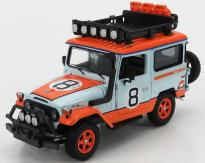 Motormax 1/24 Toyota Land Cruiser FJ40 1980 Gulf Edition image
