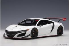 AUTOart 1/18 Honda NSX GT3 2018 - White image