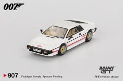 Mini GT 1/64 Lotus Esprit Turbo White "James Bond 007 - For Your Eyes Only" image