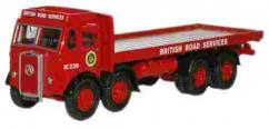 Oxford 1/76 Atkinson 8 Wheel Flat Bed Lorry BRS image