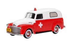 Oxford 1/87 1950 Chevrolet Panel Van - Ambulance image