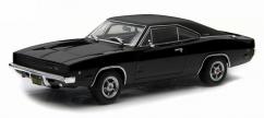 Greenlight 1/43 Dodge Charger R/T 1968 - Bullitt Black image