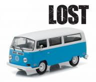 Greenlight 1/43 1971 Volkswagen Type 2 "Dhama" Van Blue/White Roof image