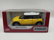 KiNSMART 1/28 Mini Cooper S Yellow image