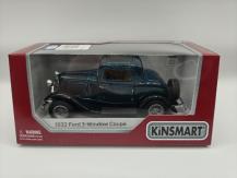 KiNSMART 1/34 Ford 3 Window Coupe 1932 Metallic Blue image