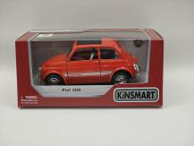 KiNSMART 1/24 Fiat 500 Red image