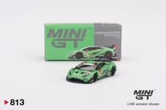 Mini GT 1/64 Lamborghini Huracan GT3 Evo 2 #63 Iron Lynx IMSA 2023 image