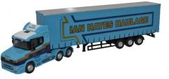 Oxford 1/76 Scania T Cab Curtainside (Ian Hayes) image