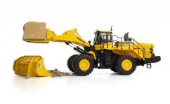 Universal Hobbies 1/50 Komatsu WA600-8 Stone Handler image