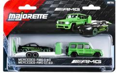 Majorette 1/64 Mercedes-AMG G 63 & GT 63 Trailer Set image