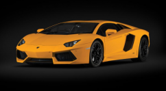 Pocher 1/8 Lamborghini Aventador LP 700-4 Giallo Orion Kit image