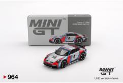 Mini GT 1/64 Porsche 911 Dakar Ice Grey Metallic 'Rally 1978' image