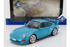 Solido 1/18 Porsche 911 (993) Clubsport 1997 Rivera Blue image