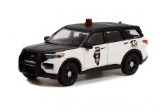 Greenlight 1/64 2022 Ford Police Interceptor Utility - Illinois image