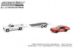 Greenlight 1/64 Chevrolet C30 Custom Deluxe 1986 & Chevrolet Monte Carlo SS 1986 image
