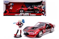 Jada 1/24 1969 Stingray with Harley Quinn image