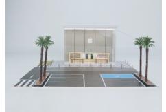 G-Fans 1/64 Apple Store Building with LED Lights image