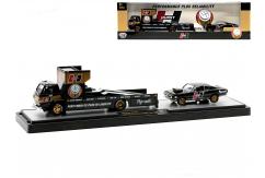 M2 Machines 1/64 Dodge L600 COE 1968 & Plymouth Barracuda HEMI 1968 image