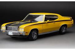 SunStar 1/18 Buick GSX 1970 Yellow with Black Stripes image