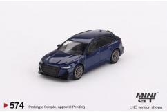 Mini GT 1/64 Audi ABT RS6-R Navana Metallic Blue image