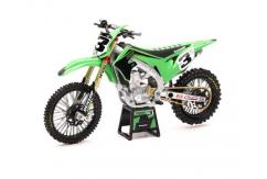 New Ray 1/12 Kawasaki Factory Race Team Bike 2019 (Eli Tomac) image