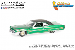 Greenlight 1/64 Cadillac Coupe DeVille 1971 image