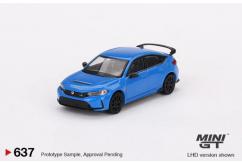 Mini GT 1/64 Honda Civic Type R Boost Blue image