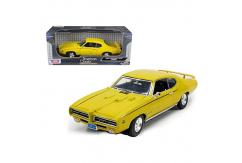 Motormax  1/18 1969 Pontiac GTO Judge - Yellow image