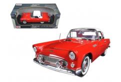 Motormax 1/18 1956 Ford Thunderbird Hard Top - Red image