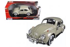 Motormax 1/24 Volkswagen Classic Beetle 1966 Cream image