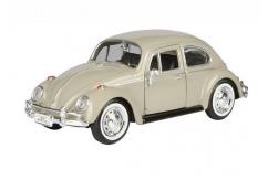 Motormax 1/24 1966 Volkswagen Beetle - Savannah Biege image