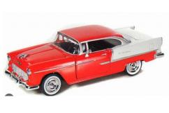 Motormax  1/24 Chev Bel Air 1955 - Red/White image