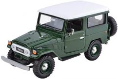 Motormax 1/24 1974 Toyota FJ40 Land Cruiser - Green image