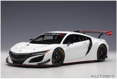 AUTOart 1/18 Honda NSX GT3 2018 - White image