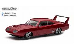 Greenlight 1/43 1969 Dodge Charger Daytona Maroon image